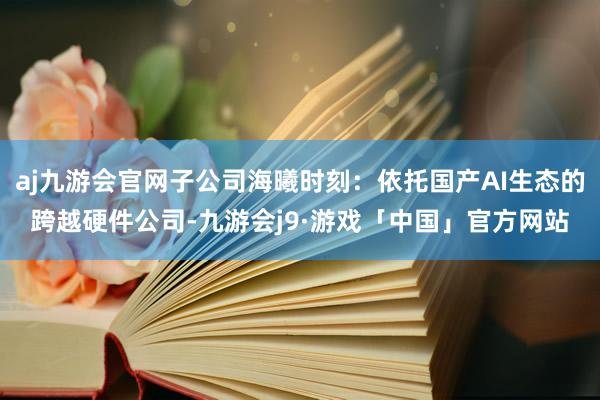 aj九游会官网子公司海曦时刻：依托国产AI生态的跨越硬件公司-九游会j9·游戏「中国」官方网站