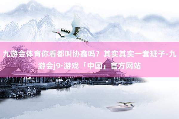 九游会体育你看都叫协鑫吗？其实其实一套班子-九游会j9·游戏「中国」官方网站